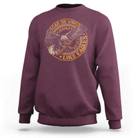 Soar On Wings Like Eagles Christian Sweatshirt Isaiah 40 31 Bible Verse