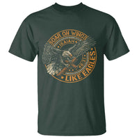 Soar On Wings Like Eagles Christian T Shirt Isaiah 40 31 Bible Verse