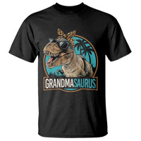 Grandmasaurus Funny Dinosaur Grandma T Shirt Family Matching