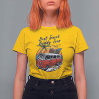 Best Travel Buddy Ever T Shirt For Women Vintage Beach Van Summer Vacation - Wonder Print Shop