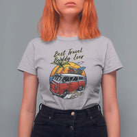 Best Travel Buddy Ever T Shirt For Women Vintage Beach Van Summer Vacation - Wonder Print Shop