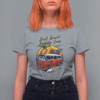 Best Travel Buddy Ever T Shirt For Women Vintage Beach Van Summer Vacation - Wonder Print Shop