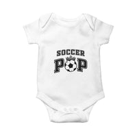 Soccer Pop Baby Onesie Football Family Matching Team Player Father's Day - Wonder Print Shop