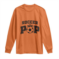 Soccer Pop Long Sleeve Shirt Football Family Matching Team Player Father's Day - Wonder Print Shop