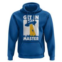 Funny Alien Cat Hoodie Get In Master Aliens Extraterrestrial - Wonder Print Shop