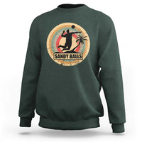 Beach Voleyball Sweatshirt Sandy Balls Team Player Voleyball Coach - Wonder Print Shop