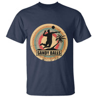 Beach Voleyball T Shirt Sandy Balls Team Player Voleyball Coach - Wonder Print Shop