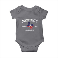 Juneteenth Galveston Texas Baby Onesie Juneteenth Flag African American History