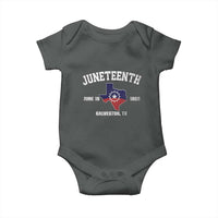 Juneteenth Galveston Texas Baby Onesie Juneteenth Flag African American History
