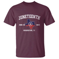 Juneteenth Galveston Texas T Shirt Juneteenth Flag African American History