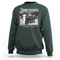History Of Juneteenth Sweatshirt Freedom Since June 19 Galveston Texas