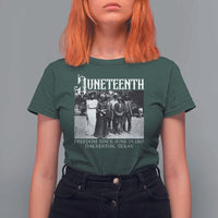 History Of Juneteenth T Shirt For Women Freedom Since June 19 Galveston Texas