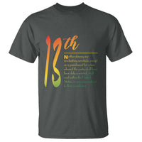 13th Amendment of U.S. Constitution T Shirt Juneteenth Black History