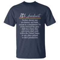 13th Amendment of U.S. Constitution T Shirt Juneteenth 1865 Black History
