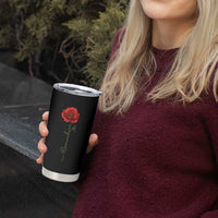 Remember Memorial day Red Poppy Veteran Military Army Tumbler Cup