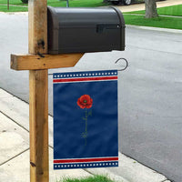 Remember Memorial day Red Poppy Veteran Military Army Patriotic Garden Flag