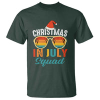 Funny Christmas In July Squad T Shirt Summer Xmas Beach Sunglasses - Wonder Print Shop
