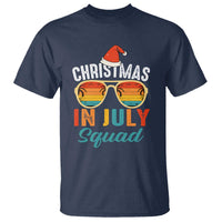 Funny Christmas In July Squad T Shirt Summer Xmas Beach Sunglasses - Wonder Print Shop