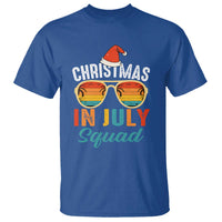 Funny Christmas In July Squad T Shirt Summer Xmas Beach Sunglasses - Wonder Print Shop