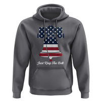 Vintage Liberty Bell Hoodie Just Ring The Bell USA Flag - Wonder Print Shop
