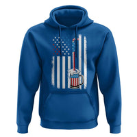 Funny Pouring Beer American Flag 4th Of July Craft Brewery Hoodie - Wonder Print Shop