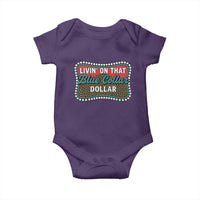 Living On That Blue Collar Dollar Baby Onesie Leopard Print - Wonder Print Shop