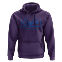 Funny Spoiled By My Blue Collar Man Hoodie - Wonder Print Shop