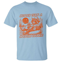 Funny Hotter Than A Hoochie Coochie T Shirt Summer Racoon Music - Wonder Print Shop
