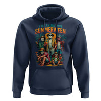 Funny I Freaking Love Summerween Hoodie Horror Halloween Summer - Wonder Print Shop