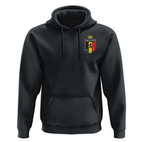 Belgium Football Crest Hoodie Vintage Belgian Lion Crown Belgian Heritage
