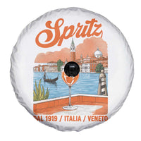 Spritz Veneto Spare Tire Cover Italia Vintage Orange Wine Cocktail Dal 1919