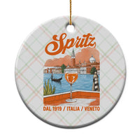 Spritz Veneto Ceramic Ornament Italia Vintage Orange Wine Cocktail Dal 1919