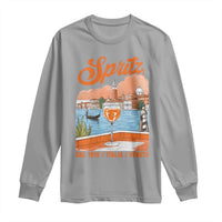 Spritz Veneto Long Sleeve Shirt Italia Vintage Orange Wine Cocktail Dal 1919