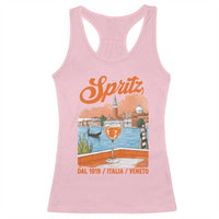 Spritz Veneto Racerback Tank Top Italia Vintage Orange Wine Cocktail Dal 1919