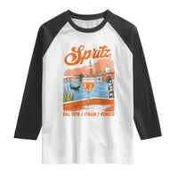 Spritz Veneto Raglan Shirt Italia Vintage Orange Wine Cocktail Dal 1919
