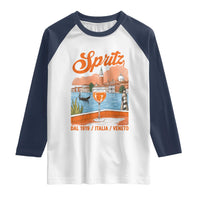 Spritz Veneto Raglan Shirt Italia Vintage Orange Wine Cocktail Dal 1919