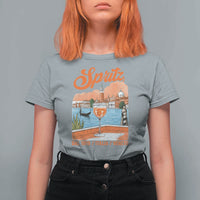 Spritz Veneto T Shirt For Women Italia Vintage Orange Wine Cocktail Dal 1919
