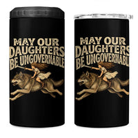 May Our Daughters Be Ungovernable Feminist Girl 4 in 1 Can Cooler Tumbler