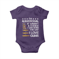 I'm Ammosexual It Wasn't A Choice 2nd Amendment Gun Lovers Baby Onesie