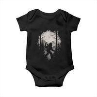 Funny Bigfoot Hiking Night Stroll Mountain Forest Baby Onesie - Wonder Print Shop