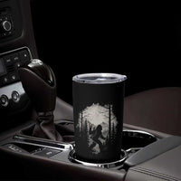 Funny Bigfoot Hiking Night Stroll Mountain Forest Tumbler Cup - Wonder Print Shop