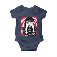 Horror Anime Manga Creepy Goth Japanese Girl Baby Onesie - Wonder Print Shop