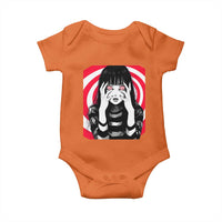 Horror Anime Manga Creepy Goth Japanese Girl Baby Onesie - Wonder Print Shop