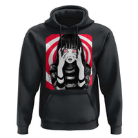 Horror Anime Manga Creepy Goth Japanese Girl Hoodie - Wonder Print Shop