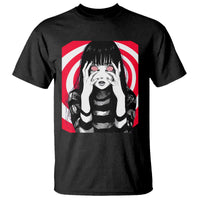 Horror Anime Manga Creepy Goth Japanese Girl T Shirt - Wonder Print Shop