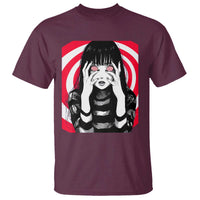 Horror Anime Manga Creepy Goth Japanese Girl T Shirt - Wonder Print Shop