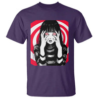 Horror Anime Manga Creepy Goth Japanese Girl T Shirt - Wonder Print Shop
