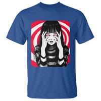 Horror Anime Manga Creepy Goth Japanese Girl T Shirt - Wonder Print Shop