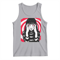 Horror Anime Manga Creepy Goth Japanese Girl Tank Top - Wonder Print Shop