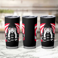 Horror Anime Manga Creepy Goth Japanese Girl Tumbler Cup - Wonder Print Shop
